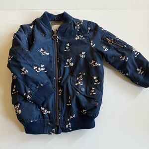 Zara x Disney Mickey Mouse bomber jacket 2-3 years